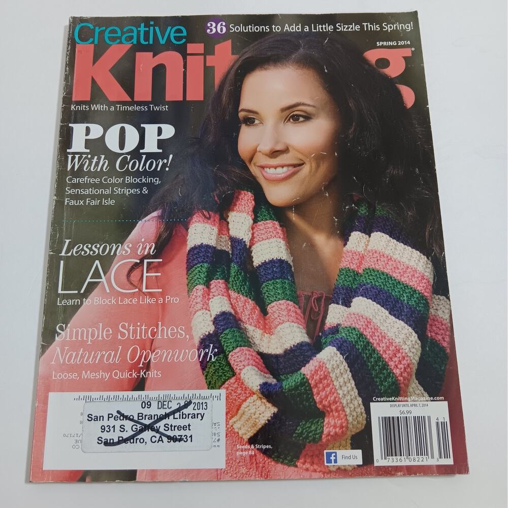Creative Knitting 2014 Magazine 36 Spring Solutions and More